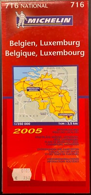 Belgien /Belgique: 1:350000