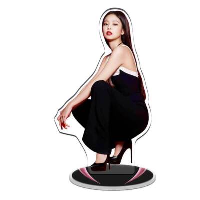 Kpop BP Bpink Pink Venom Acrylic Figure Doll Standee Action