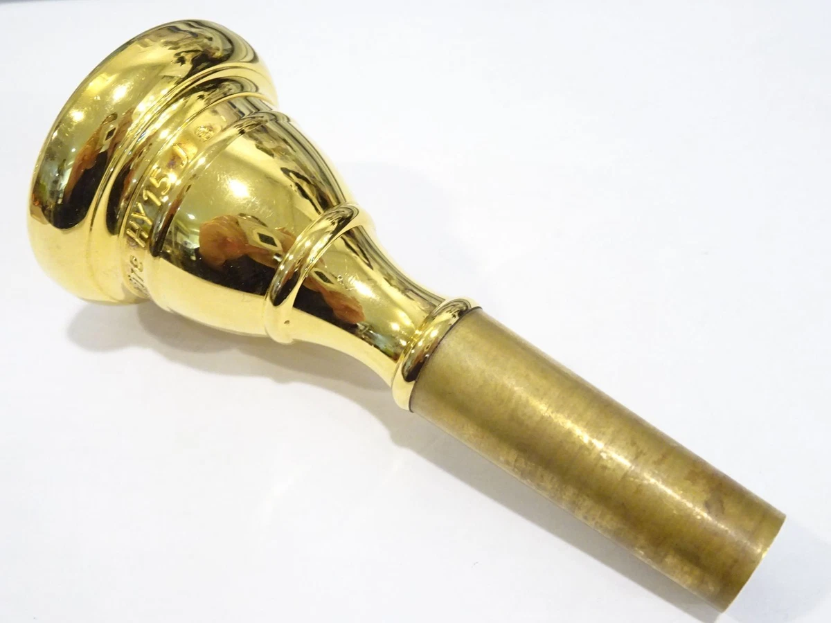 Willie s Trombone Mouthpiece Walkure HY15 J B Gold plated Used