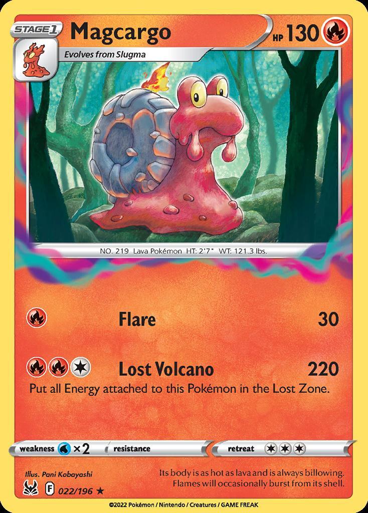 Pokemon Magcargo (22/217) Lost Origin LP