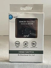 HDMI Bi-Directional Switch 1080P 3D 4K