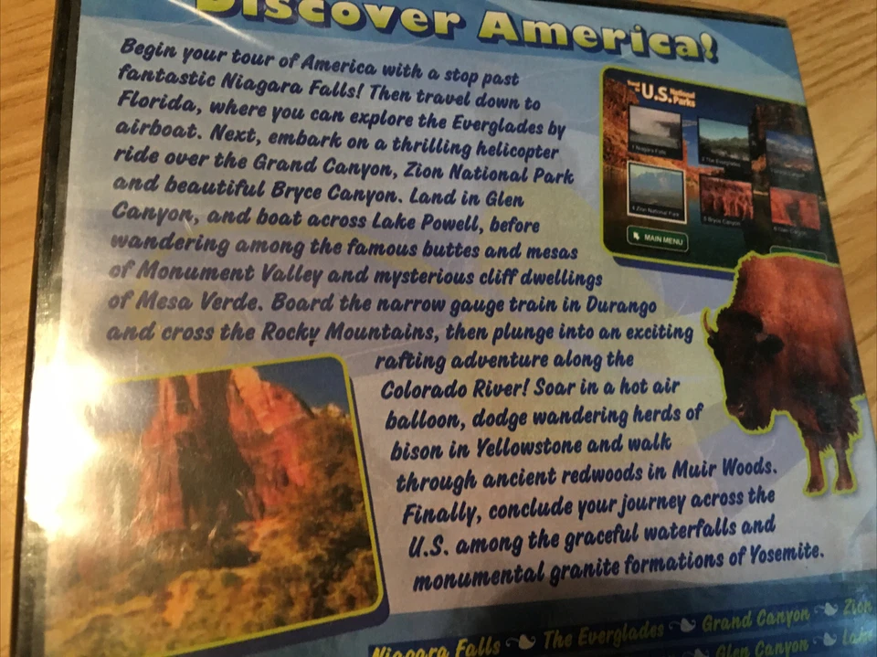 TRAVEL TO U.S. National Parks DVD  Take a Video Journey and Discover America NEW - Image 3 of 4