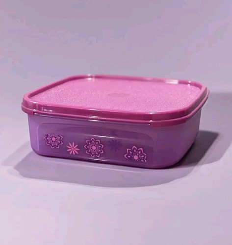 Tupperware Square Modular Mates 1,2 Liter #1 Behälter Mandelas mit Druck Neu! - Bild 1 von 2