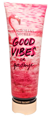 VICTORIA'S SECRET GOOD VIBES OR GOODBYE  FRAGRANCE LOTION 8 FL OZ. INNER SEALED.