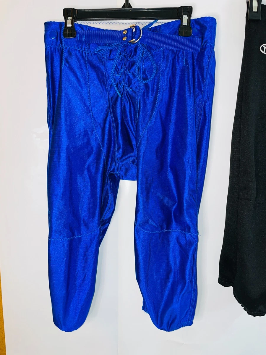 Alleson Athletic Baseball Fußball Hose Jugend Jungen Größe L blau & schwarz 2 Stück