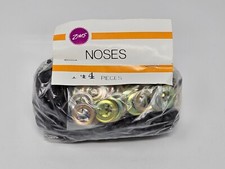 Bulk 144 Vintage Zim's Brown Plastic Animal Dog Safety Nose 15mm for Craft Toy