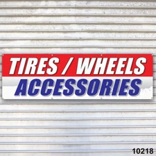 Tires, Wheels, Accessories Banner Auto Repair Service Bay 