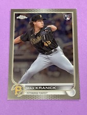 2022 Topps Chrome Sonic Max Kranick Rookie #144 Pittsburgh Pirates RC (L)