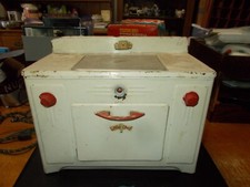 Vintage Little Chef Toy Stove - Oven - Range play kids