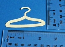 10 HANGARS cardstock paper die cut embellishments scrapbook / card making