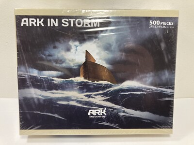 Ark Encounter Ark In Storm 500 Piece Jigsaw Puzzle Brand New Factory Sealed