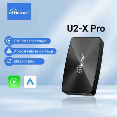 Ottocast 2 in 1 U2-X Pro Wireless Android Auto/CarPlay Adapter For 