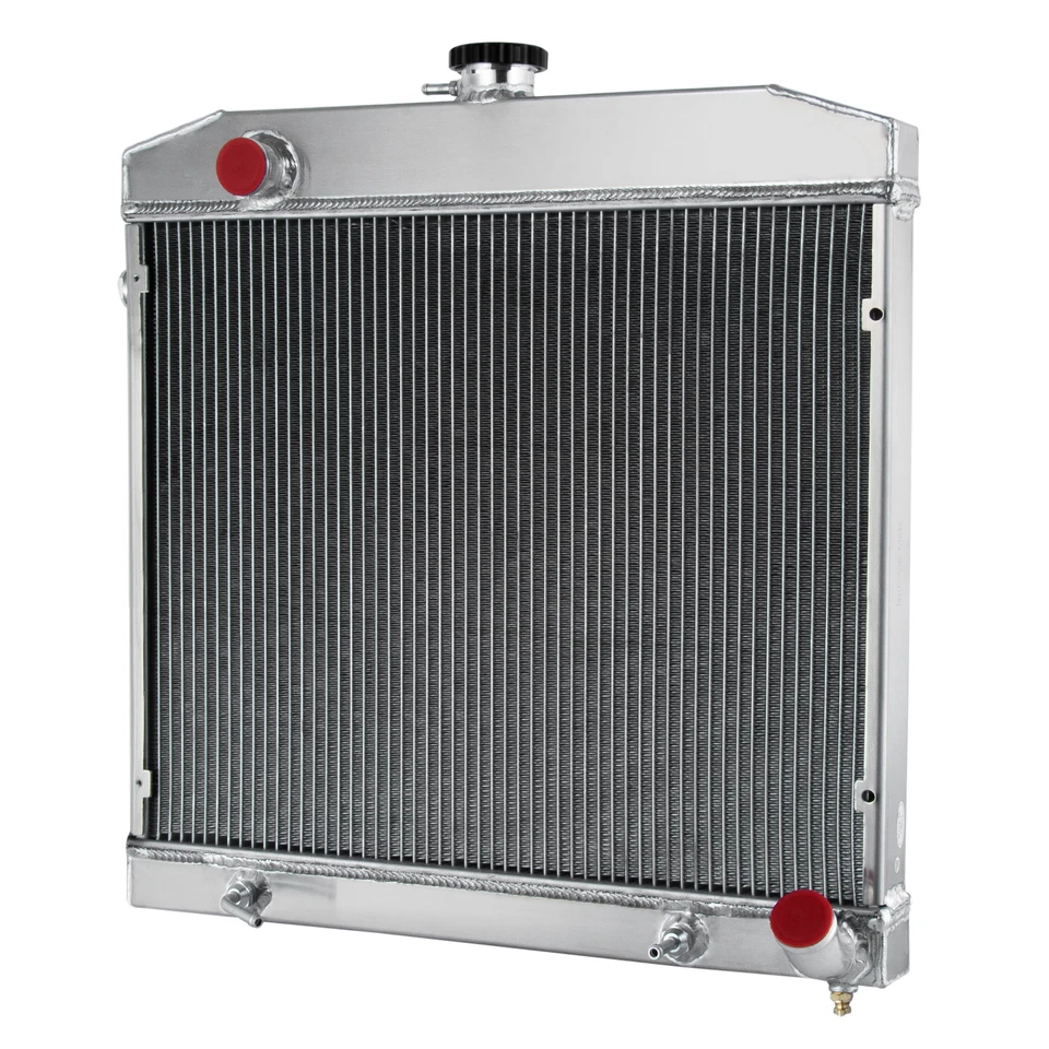 Radiador de 2 filas para Mercedes-Benz 280SE 280SEL 300SEL 1968-1973 2,8 L/3,5 L/4,5 L Foto 3 de 4