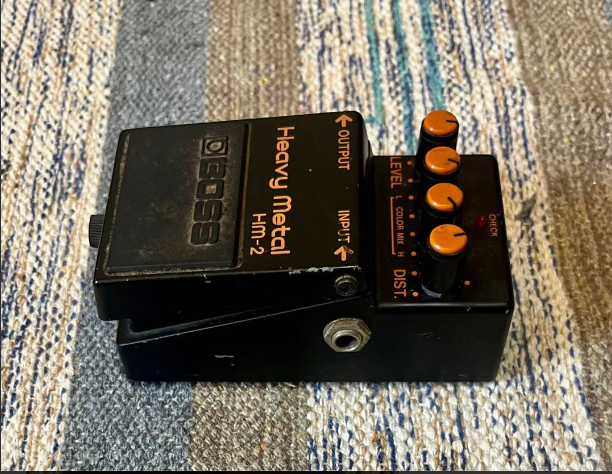 BOSS HM-2 Heavy Metal Guitar Effects Pedal Made in Japan | eBay