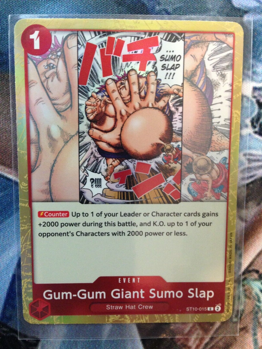 ガムラツイスト　猿山銀五郎　スーパーガムラ　カードダス One Piece Ultra Deck 10 