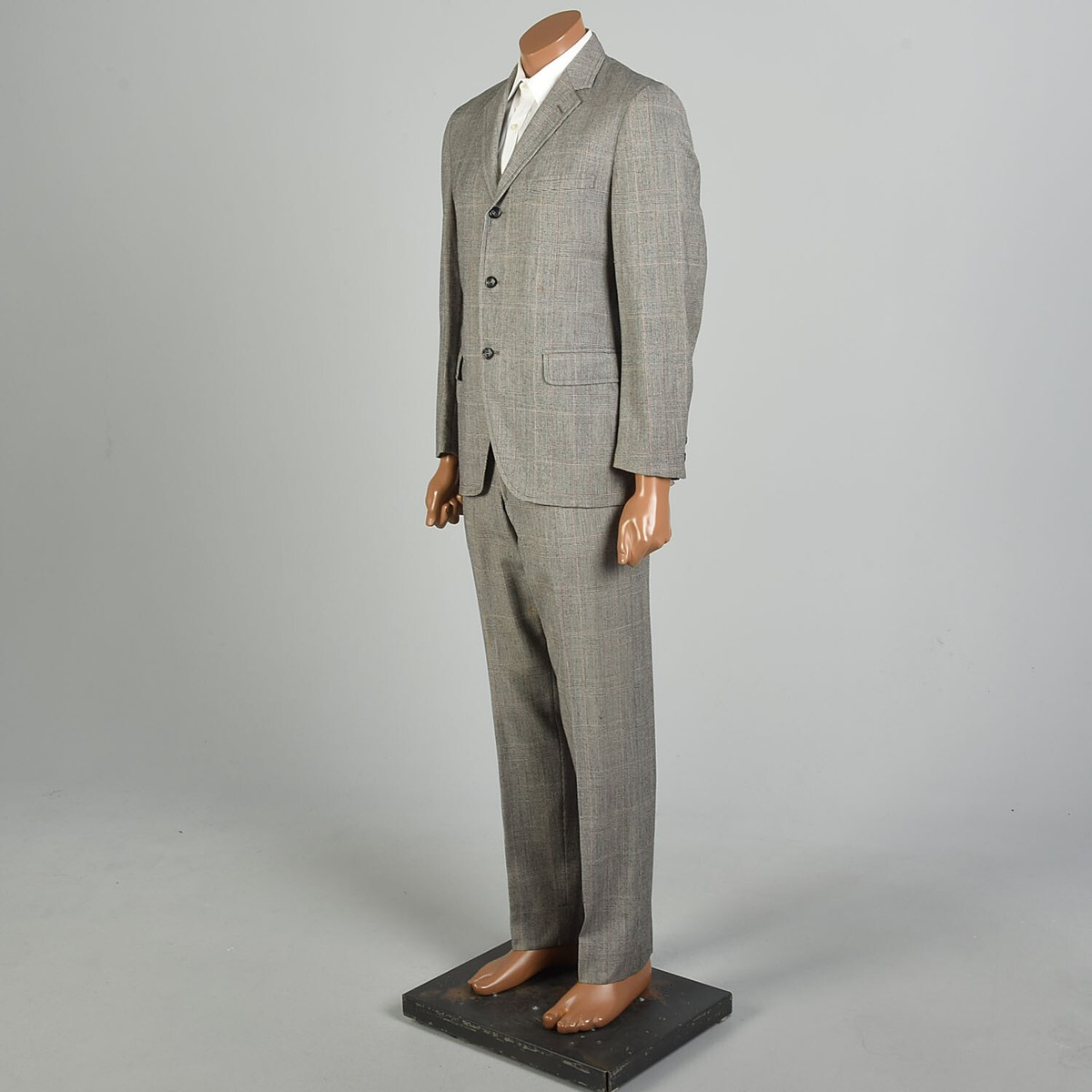 スーツ 50's style shadow double check suit スーツ 50's style shadow double check suit 50's style shadow