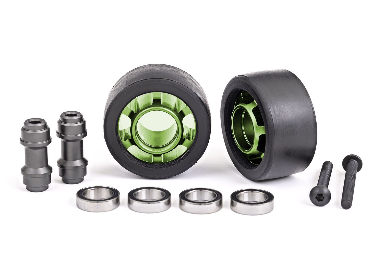 WHEELS WHEELIE BAR GREEN 7775G