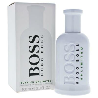 Boss Bottled Unlimited by Hugo Boss 3.3 / 3.4 oz Eau de Toilette for Men 