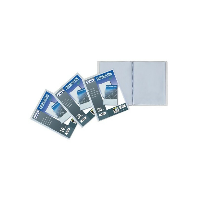 Favorit – Porta Listini 22×30 Personalizzabile 20 Buste Br