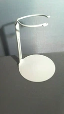 One White Doll Stand cushioned Metal for 12 to 20 inch Dolls and bears by Kaiser