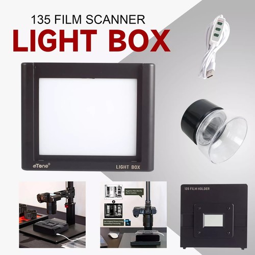 Digital Film Scanner Light Box/Holder For 135 120 4X5 Slide Film Negative Viewer - Picture 19 of 22
