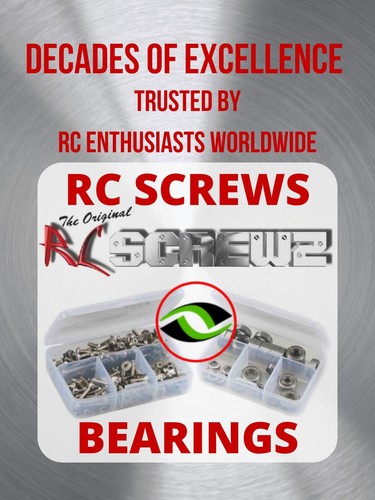 RCScrewZ Kit viti inox alg004 per allineare TREX 600 Nitro (#KX0160NPTL) | KIT - Foto 2 di 15