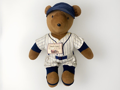 VINTAGE 1987 Bearb Ruth Teddy Bear w/Tags   North American Bear Co  RARE! No Bat