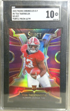TUA TAGOVAILOA 2020 CHRONICLES DRAFT PICKS SELECT #6 PURPLE 63/99 Rookie SGC 10