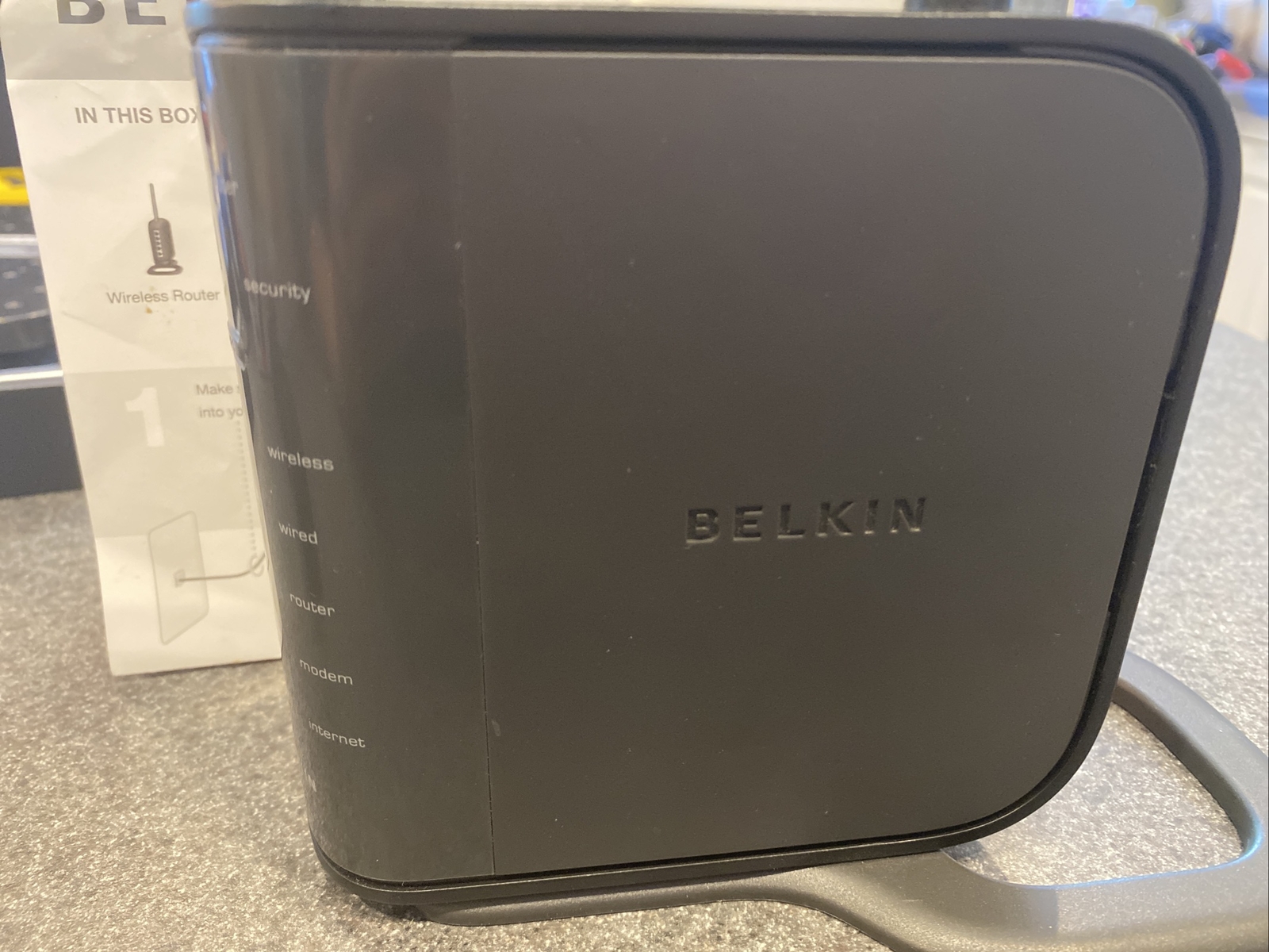 Belkin N150 150 Mbps 4-Port 10/100 Wireless N Router - i1 722868709719 ...