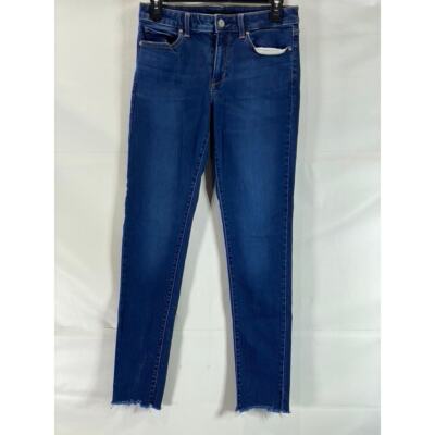 Distressed Jeans Uniqlo Ultra Stretch High Rise Ankle Jeans UNIQLO