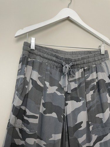 Splendid Camouflage Jogginghose Größe M Tapered Gummibund grau - Bild 3 von 6