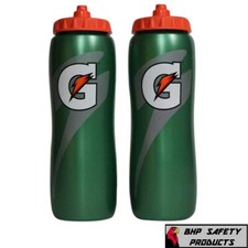 Gatorade 32 Oz Contour Squeeze Sport Water Bottle Workout Fitness, 2 Pack