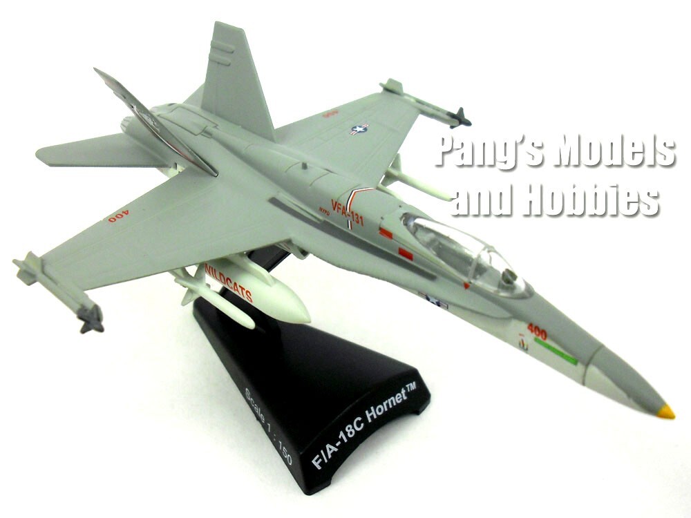 Boeing F/A-18C (F-18) Hornet VFA-131 Wildcats 1/150 Scale Diecast