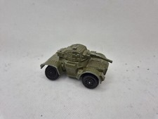 DINKY TOYS VINTAGE DIECAST DAIMLER ARMOURED CAR - LENGTH 6.5CM - UNBOXED Damaged