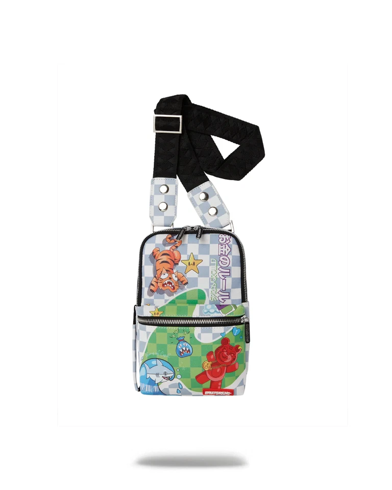 Sprayground WTF Knockout Messenger Sling Bag - Limited Edition - Image 2 of 4