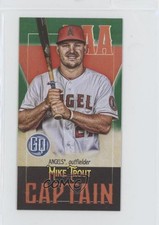 2021 Topps Gypsy Queen Captains Minis Green 21/99 Mike Trout #CM-MT 11yg
