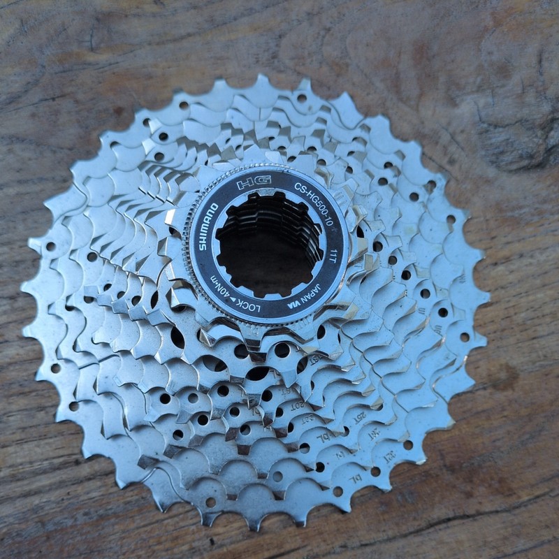 11-32 Shimano CS-HG500-10 10 speed cassette 11-32 tooth