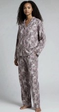 SKIMS Women Long Sleep Set: Size Small In Bloom Mini Multi Animal