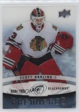 2014-15 Upper Deck Ice Ice Premieres 526/799 Scott Darling #116 Rookie RC 13yi