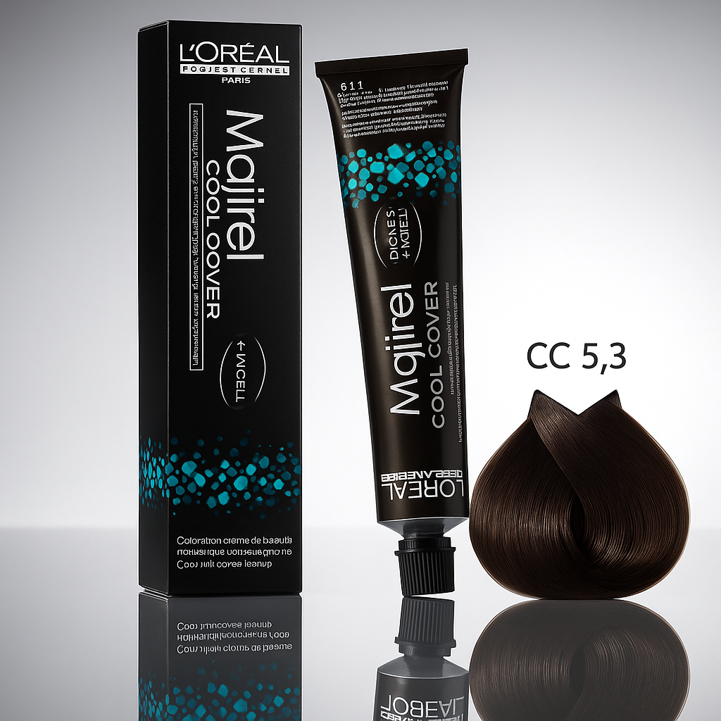 L'Oréal Majirel Cool Cover 5.3 Castano Chiaro Dorato 50ml Colore Pro