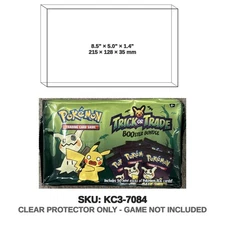 Protector For Pokémon Trick or Trade Booster Bundle