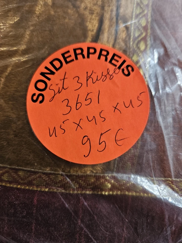 💜Sitzwürfel Pouf Sitzkissen 45x45x45 Orientalisches Muster. Neu💜 - Bild 4 von 4