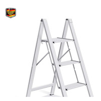 Kingrack Trittleiter 3 Stufen Alu Leiter Mit Handlauf 150 Kg Bel
