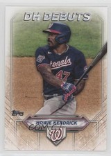 2021 Topps DH Debuts Howie Kendrick #DHD-7 0f1w