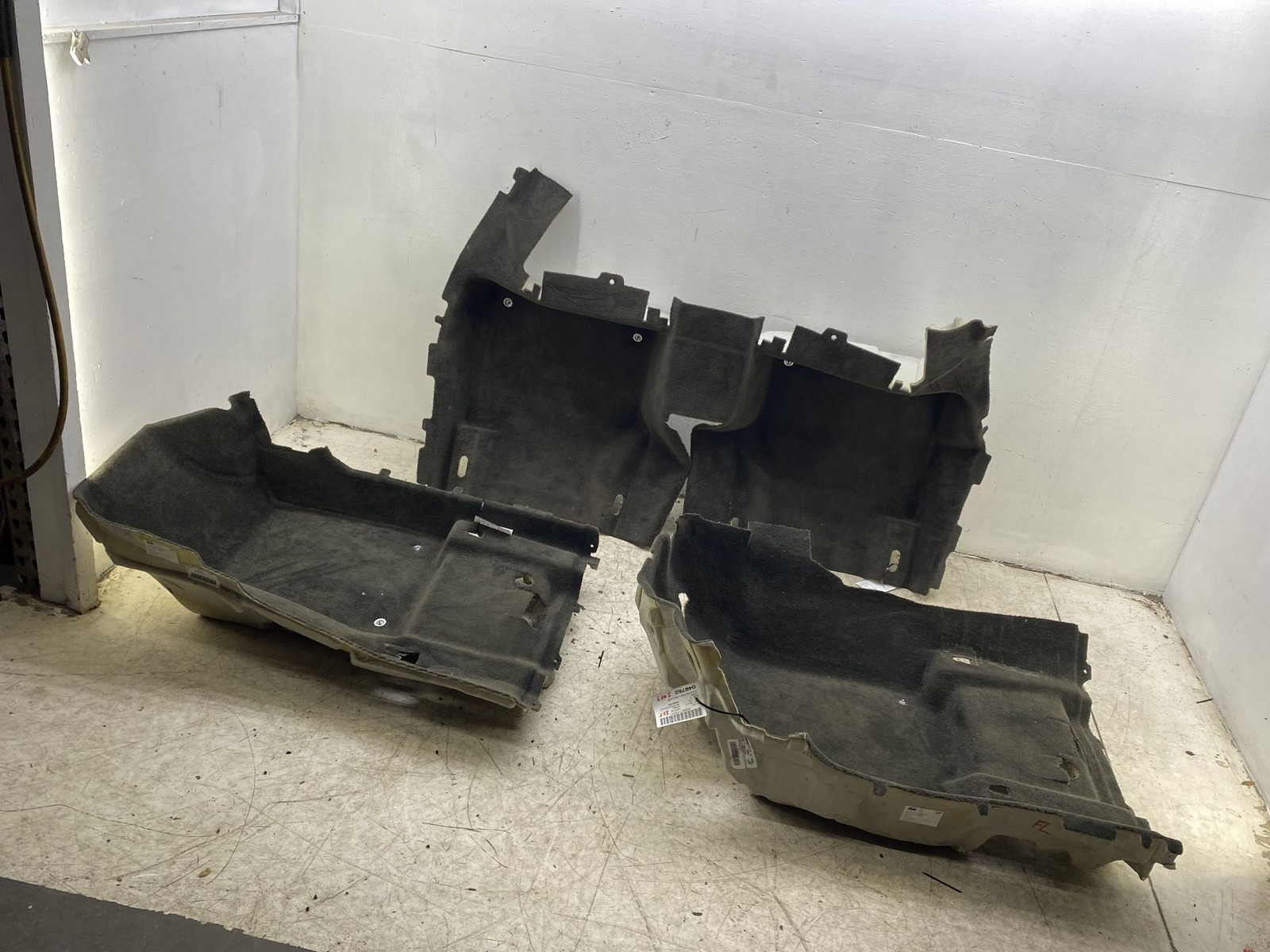 2014-2018 BENTLEY FLYING SPUR OEM FRONT & REAR FLOOR CARPET SET X 3 BLACK