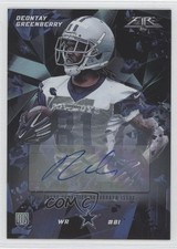 2015 Topps Fire Rookies Silver Auto 65/500 Deontay Greenberry #36 Auto 0f8
