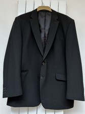 Men’s Dark Washable Business Suit  Karl Jackson 46 In