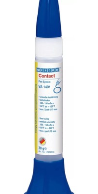 WEICON Contact VA 1401 30 g | Sekundenkleber für Gewebe & Schaumgummi