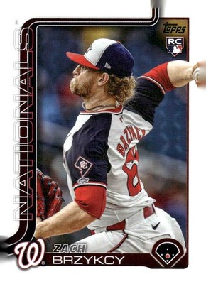 2025 Topps #411 Zach Brzykcy