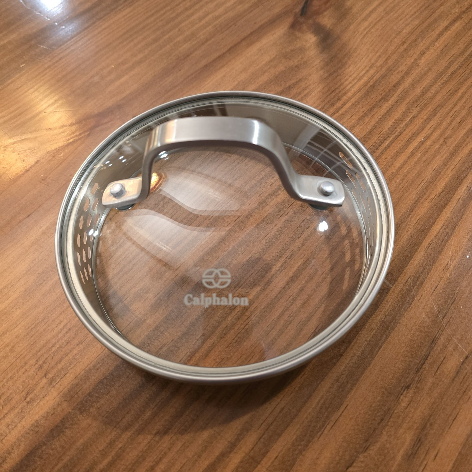 Calphalon Tempered Glass Pour Strain Pot Lid Replacement 1085120 6 Inch